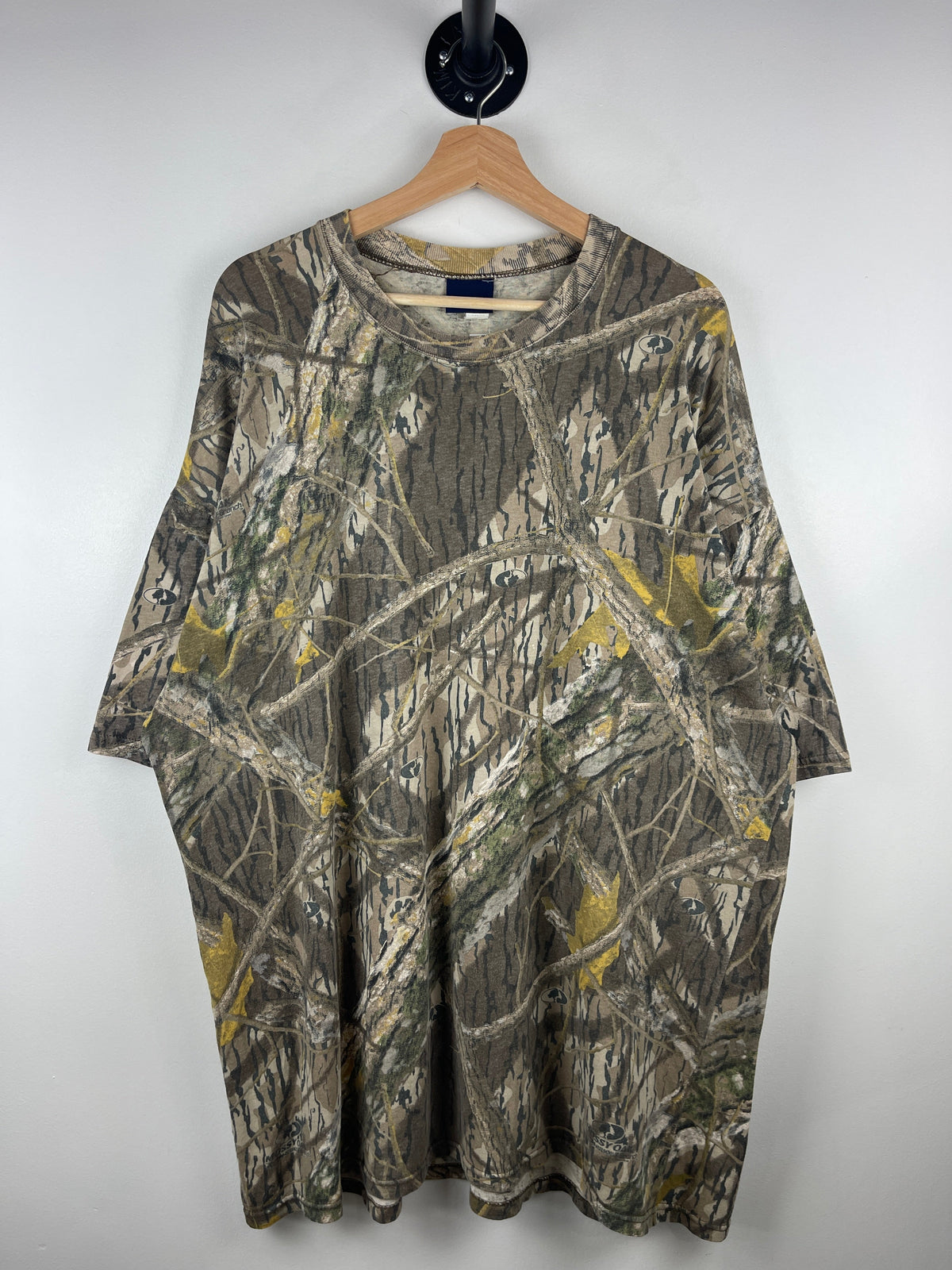 Vintage 90s Shadow Branch Real Tree Camo Tee