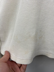 Vintage Eddie Bauer White Thermal Long Sleeve