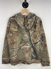 Vintage Guide Series Real Tree Camo Zip Up Hoodie