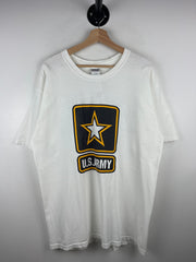 Vintage 90s US Army White Tee