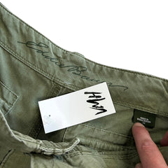 Vintage Eddie Bauer Green Military Shorts