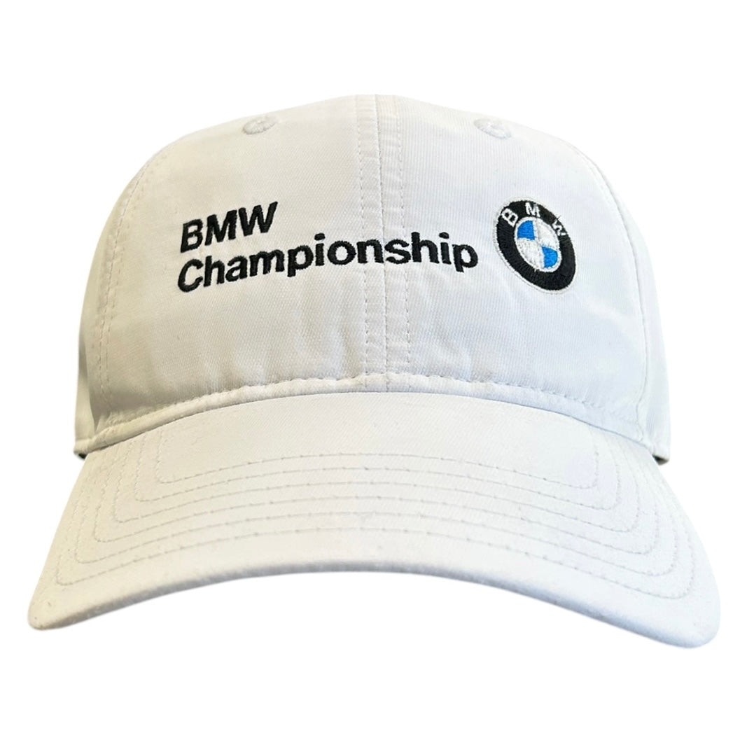Vintage Adidas Golf BMW Championship White Strapback Hat