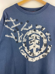 Vintage Element Skateboards Navy Tee