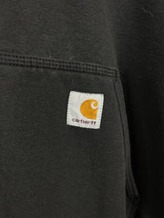 Vintage Carhartt Patch Black Zip Up Hoodie