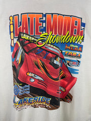 Vintage Late Model Showdown Racing White Tee