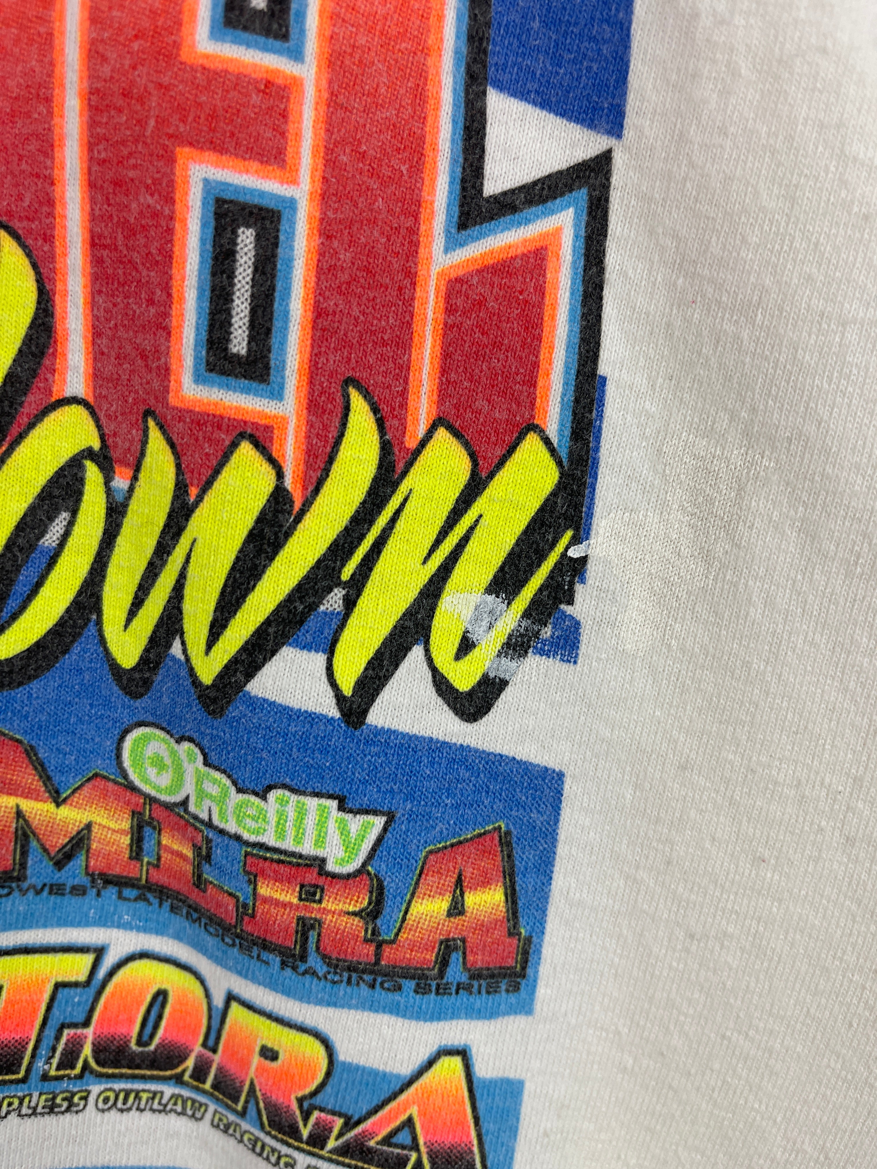 Vintage Late Model Showdown Racing White Tee